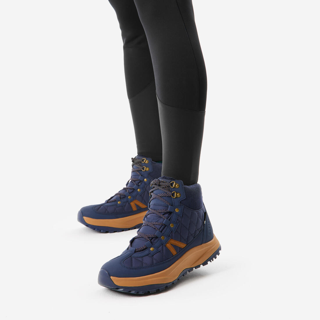 QUECHUA (ケシュア) 登山・ハイキング レディース レギンス ウォーム 撥水加工 NH500