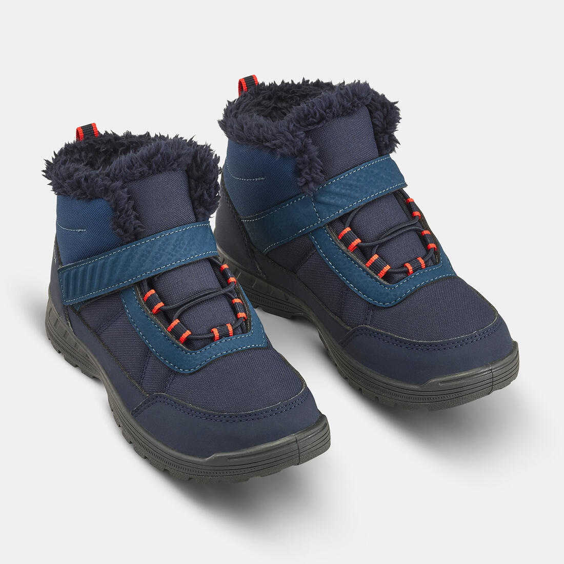 QUECHUA (ケシュア) 登山・スノーハイキング キッズ ブーツ ウォーム 防水 面ファスナー SH100 サイズ24~34
