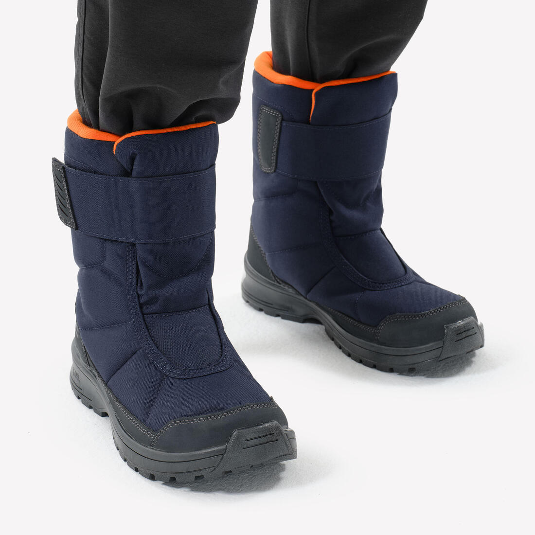 QUECHUA (ケシュア) 登山・スノーハイキング キッズ ブーツ ウォーム 防水 面ファスナー SH100 サイズ5.5~7