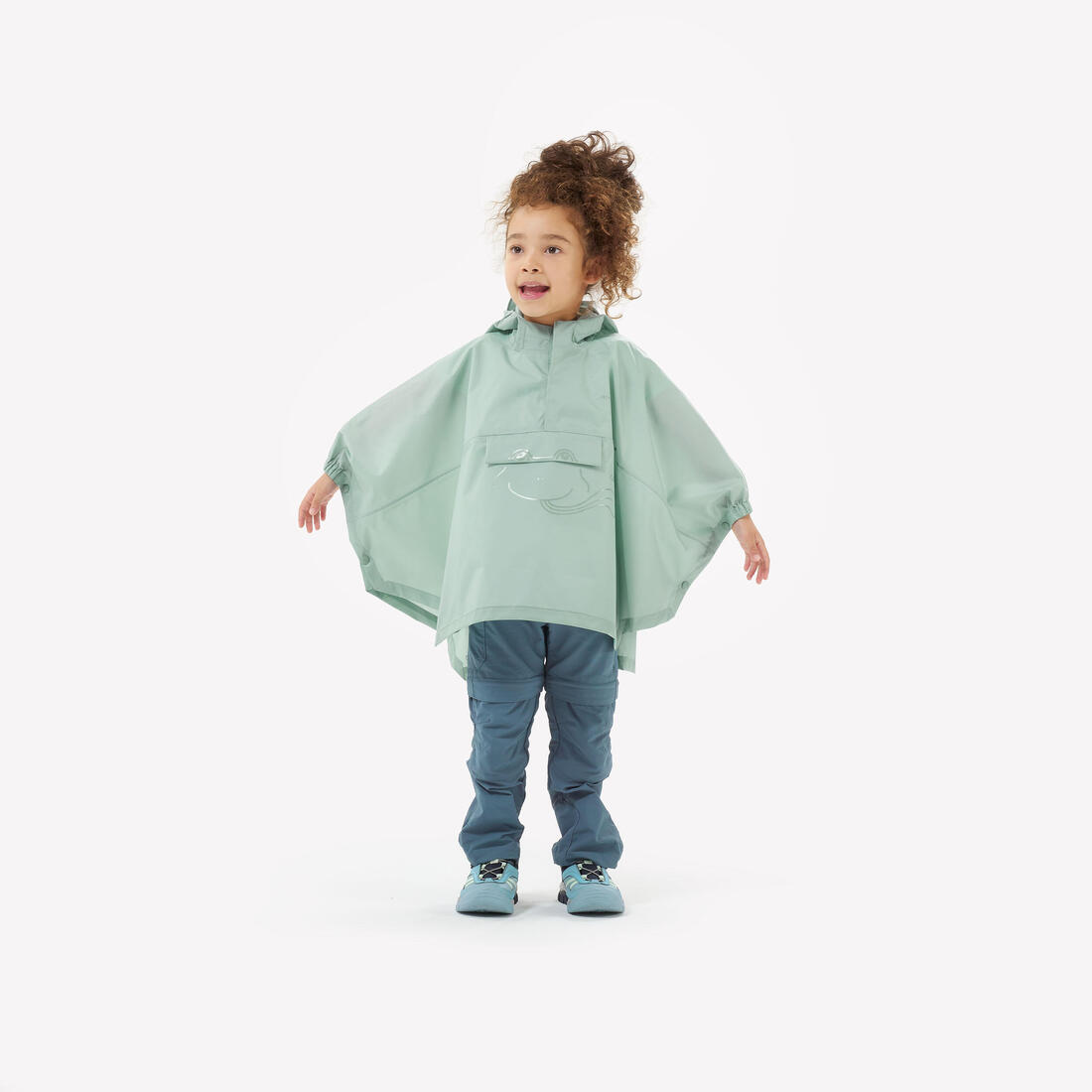 QUECHUA (ケシュア) 登山・ハイキング キッズ (2~6歳) レインケープ MH100
