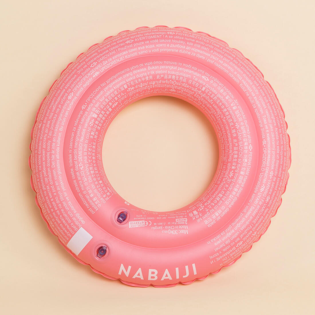 NABAIJI(ナバイジ) 水泳 浮き輪 51cm 3~6歳 キッズ