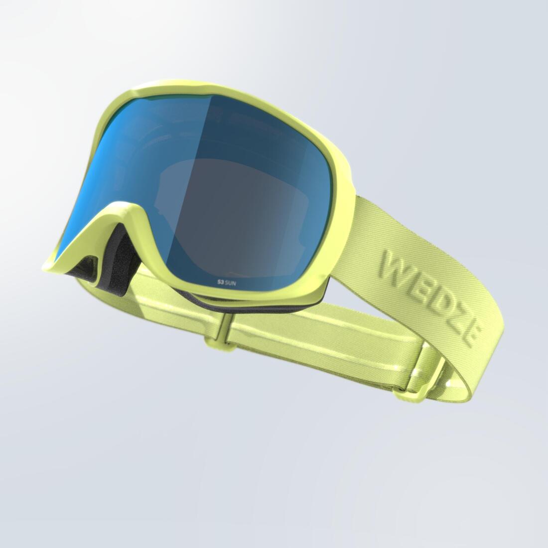 WED'ZE(ウェッゼ) スキー・スノーボード ゴーグルG 500 W 晴天用