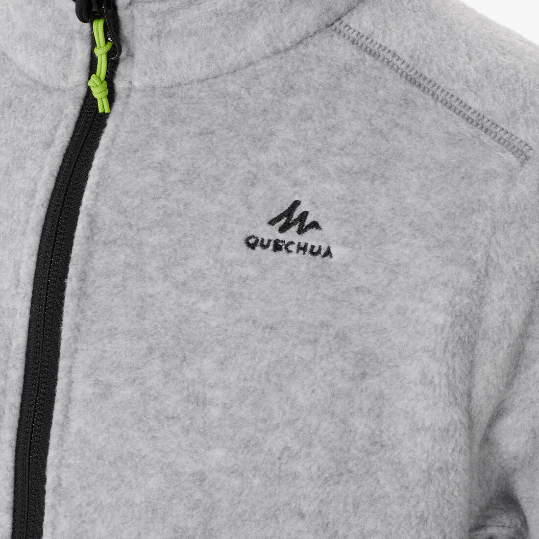 QUECHUA (ケシュア) 登山・スノーハイキング キッズ (7~15歳) フリースジャケット MH100 フルジップ