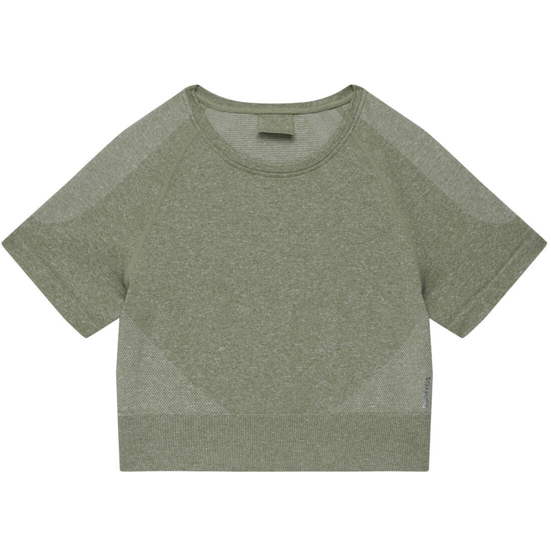 DOMYOS(ドミオス) フィットネス シームレス クロップド Tシャツ レディース