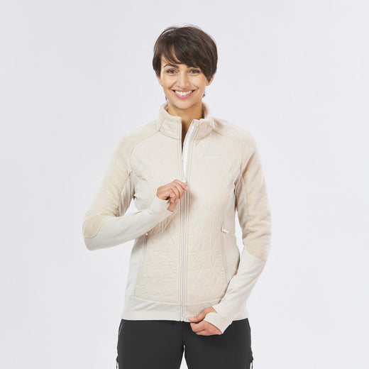 QUECHUA(ケシュア)登山・スノーハイキング フリース フルジップ 保温 X-WARM SH 900 - レディース