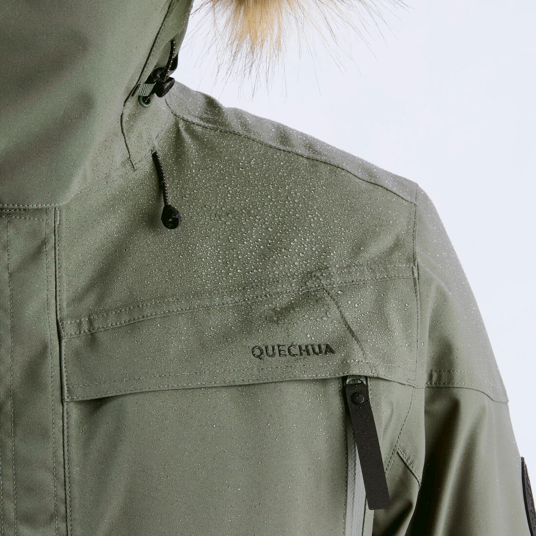 QUECHUA(ケシュア)登山・スノーハイキング メンズ ウィンターパーカー 防水 - SH500 Ultra-Warm -20°C