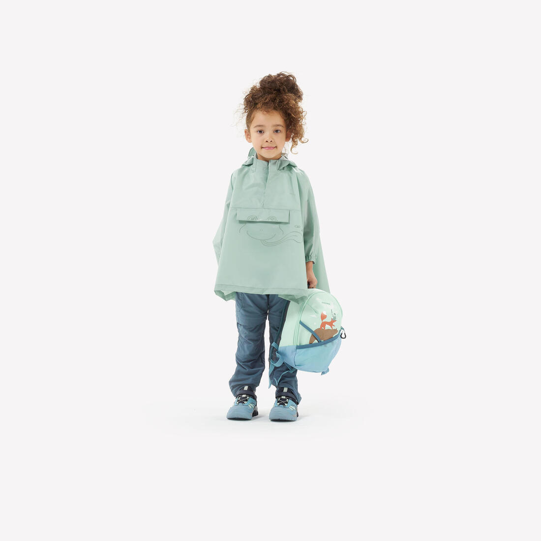QUECHUA (ケシュア) 登山・ハイキング キッズ (2~6歳) レインケープ MH100