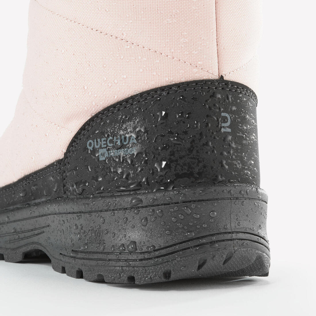 QUECHUA (ケシュア) 登山・スノーハイキング キッズ ブーツ ウォーム 防水 面ファスナー SH100 サイズ5.5~7