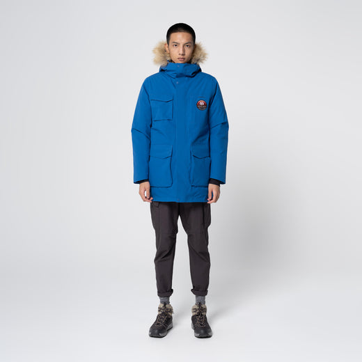 QUECHUA(ケシュア)登山・スノーハイキング メンズ パーカー フェザー ダウンSH500 ULTRA-WARM -15°C 軽量 防水