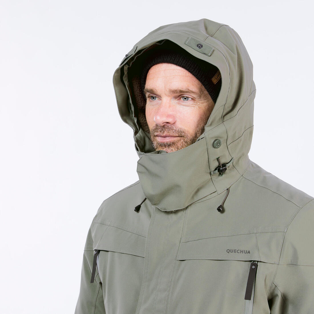 QUECHUA(ケシュア)登山・スノーハイキング メンズ ウィンターパーカー 防水 - SH500 Ultra-Warm -20°C