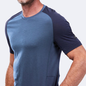 FORCLAZ（フォルクラ）トレッキング メンズ Tシャツ メリノウール 半袖 MT500