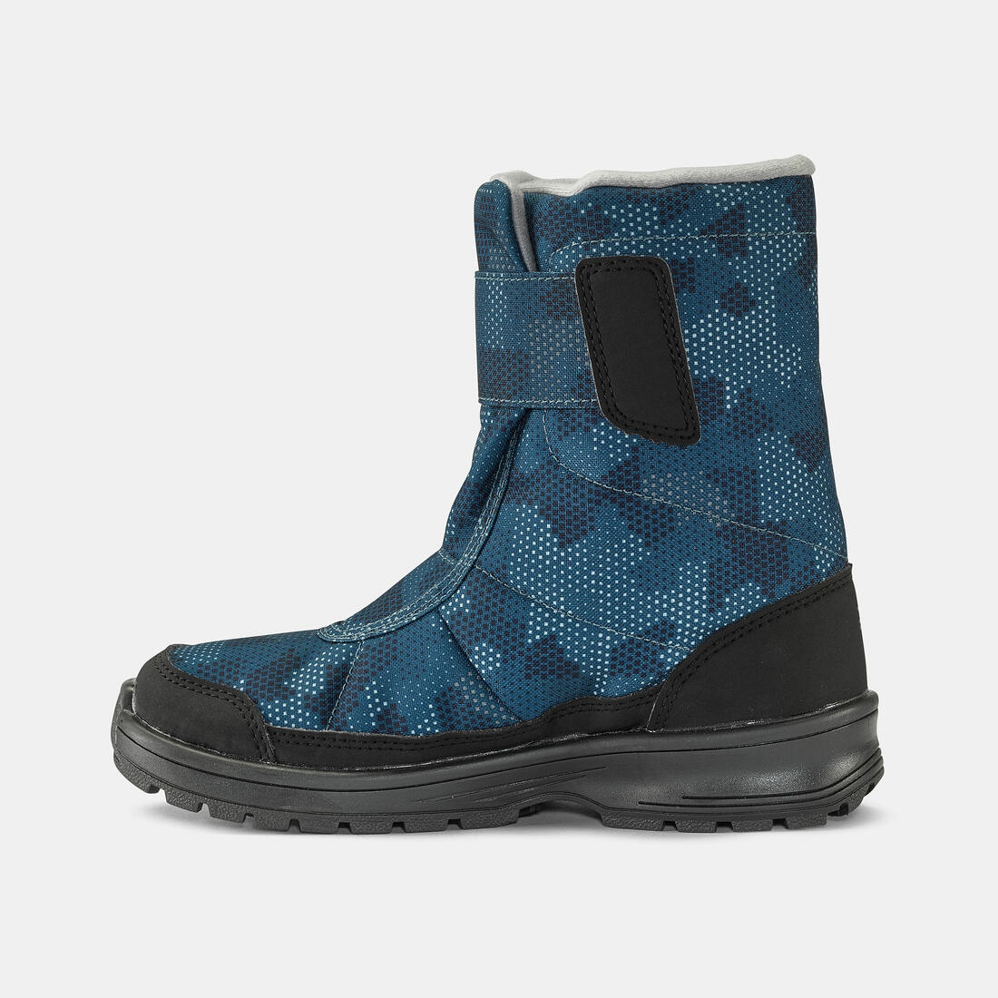 QUECHUA (ケシュア) 登山・スノーハイキング キッズ ブーツ ウォーム 防水 面ファスナー SH100 サイズ5.5~7