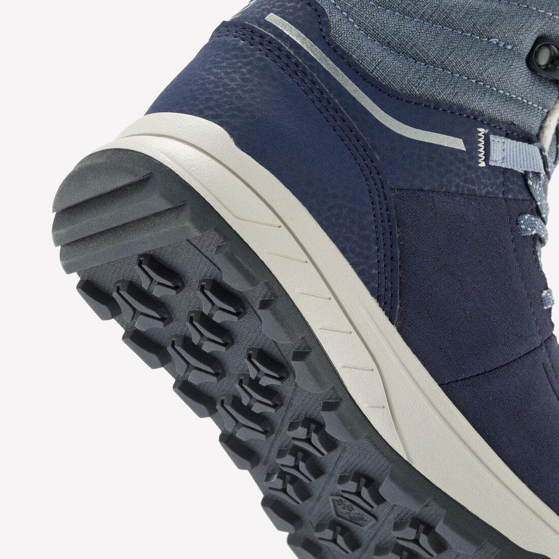 QUECHUA (ケシュア) 登山・スノーハイキング キッズ レースアップシューズ ウォーム 防水 レザー ミドルカット SH500