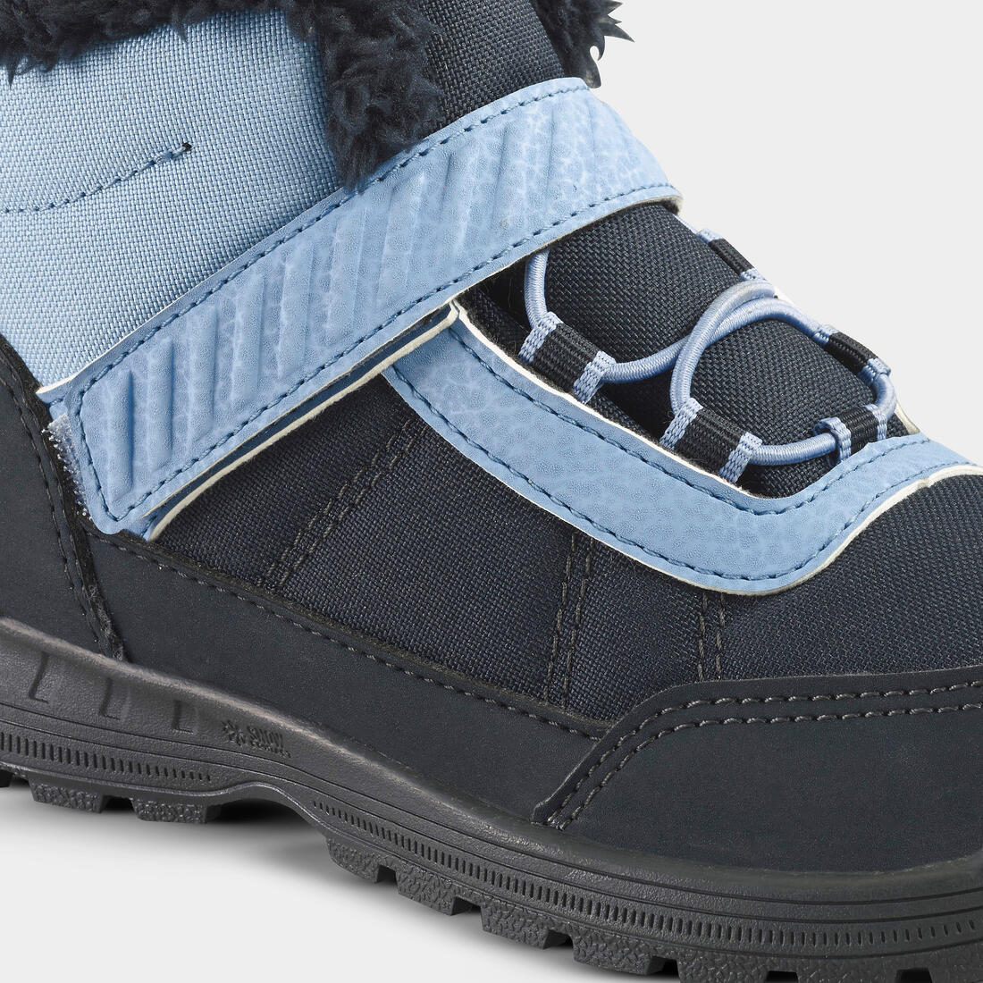 QUECHUA (ケシュア) 登山・スノーハイキング キッズ ブーツ ウォーム 防水 面ファスナー SH100 サイズ24~34