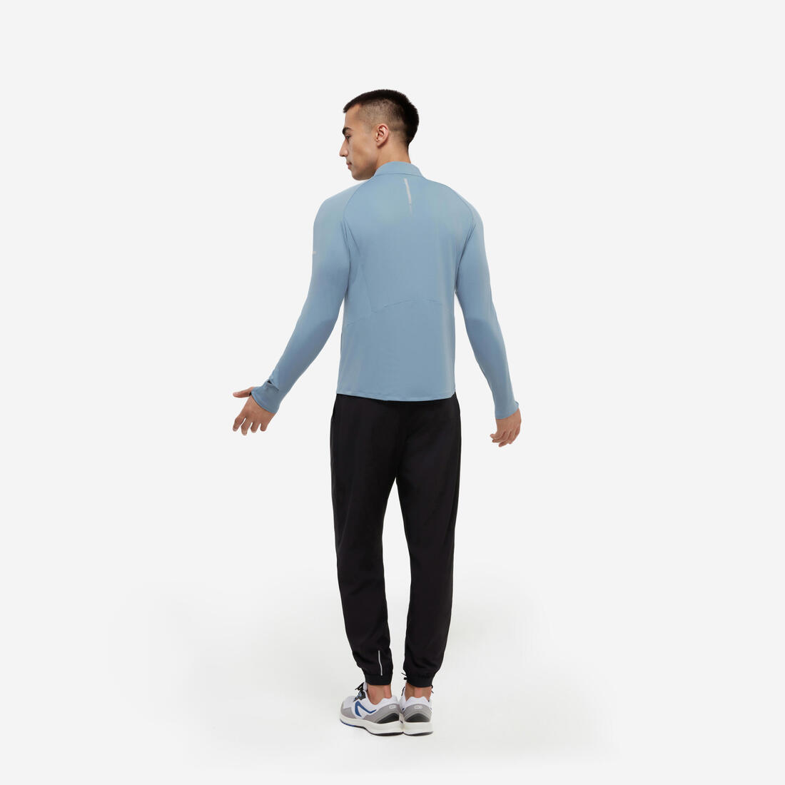 KIPRUN(キプラン)ランニング 長袖Tシャツ ハーフファスナー Run 500 Dry メンズ