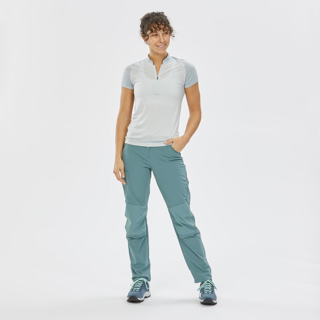 QUECHUA(ケシュア)登山ハイキング  Tシャツ 半袖 MH900レディース