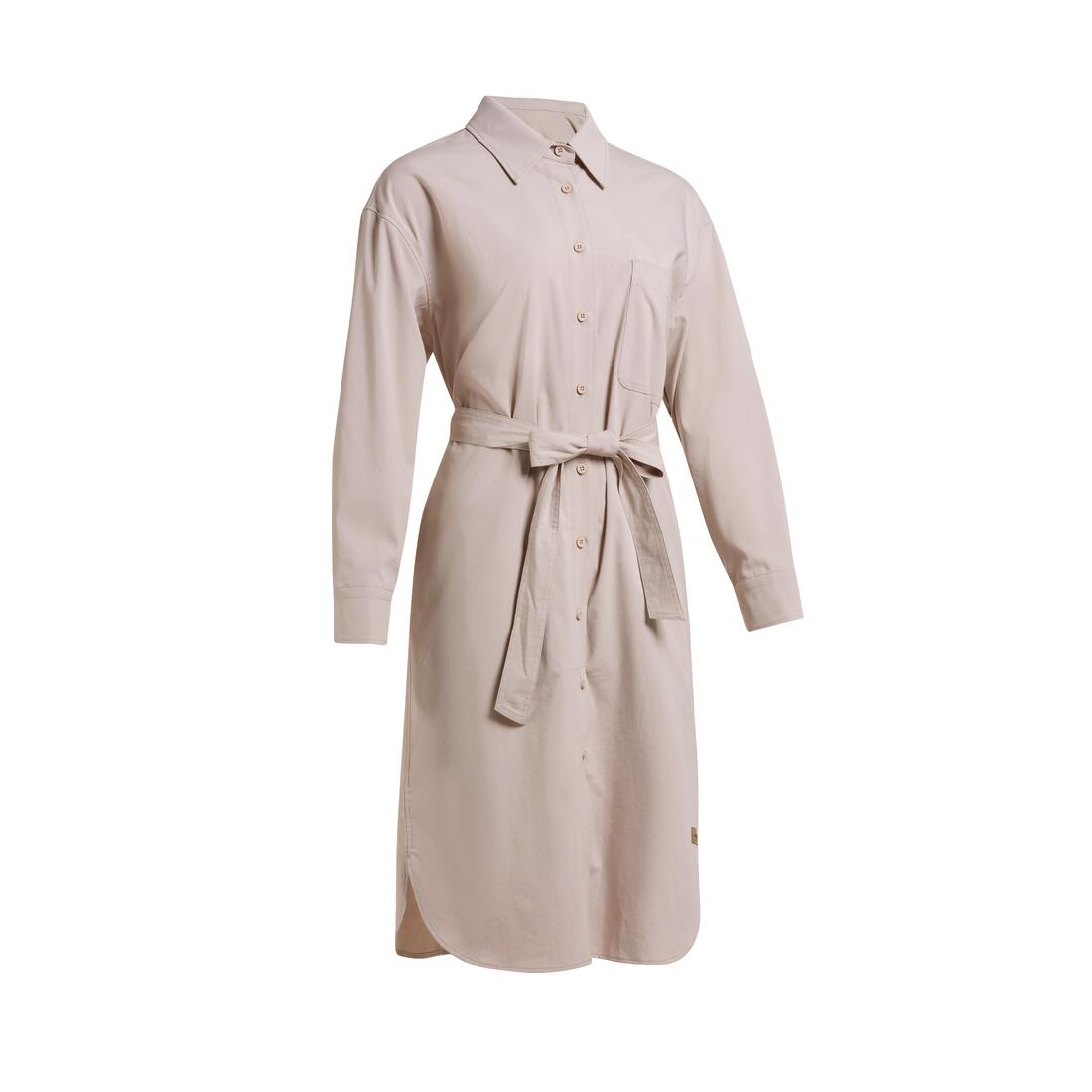 FORCLAZ(フォルクラ)レディース トラベル ロングシャツ TRAVEL 100