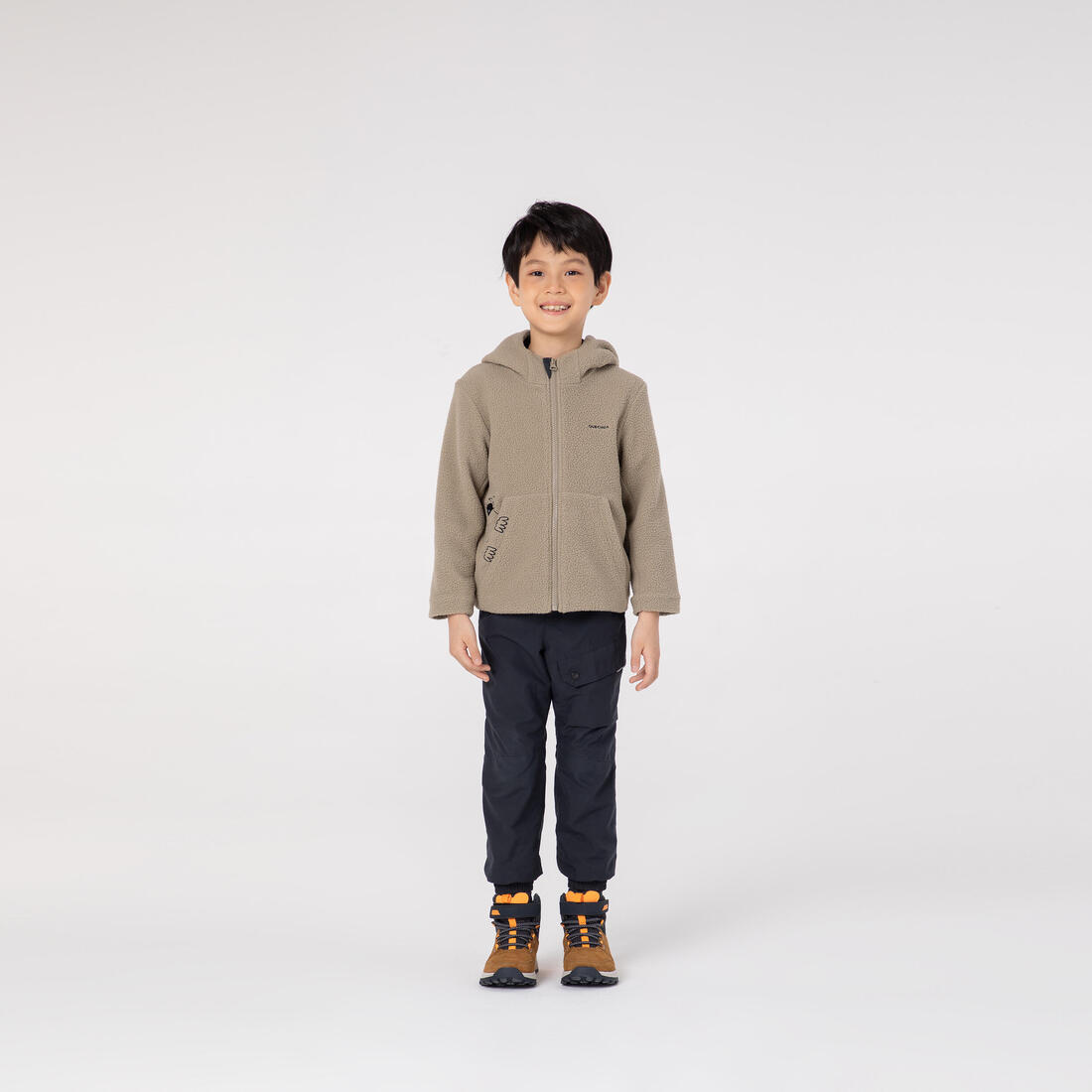 QUECHUA (ケシュア) 登山・ハイキング キッズ (2~6歳) フリースジャケット MH500