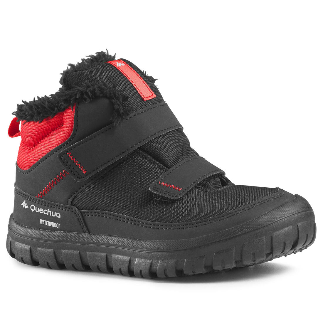 QUECHUA(ケシュア)登山・スノーハイキング シューズ 面ファスナー 防水 保温 ウォーム SH 100 - 子供用