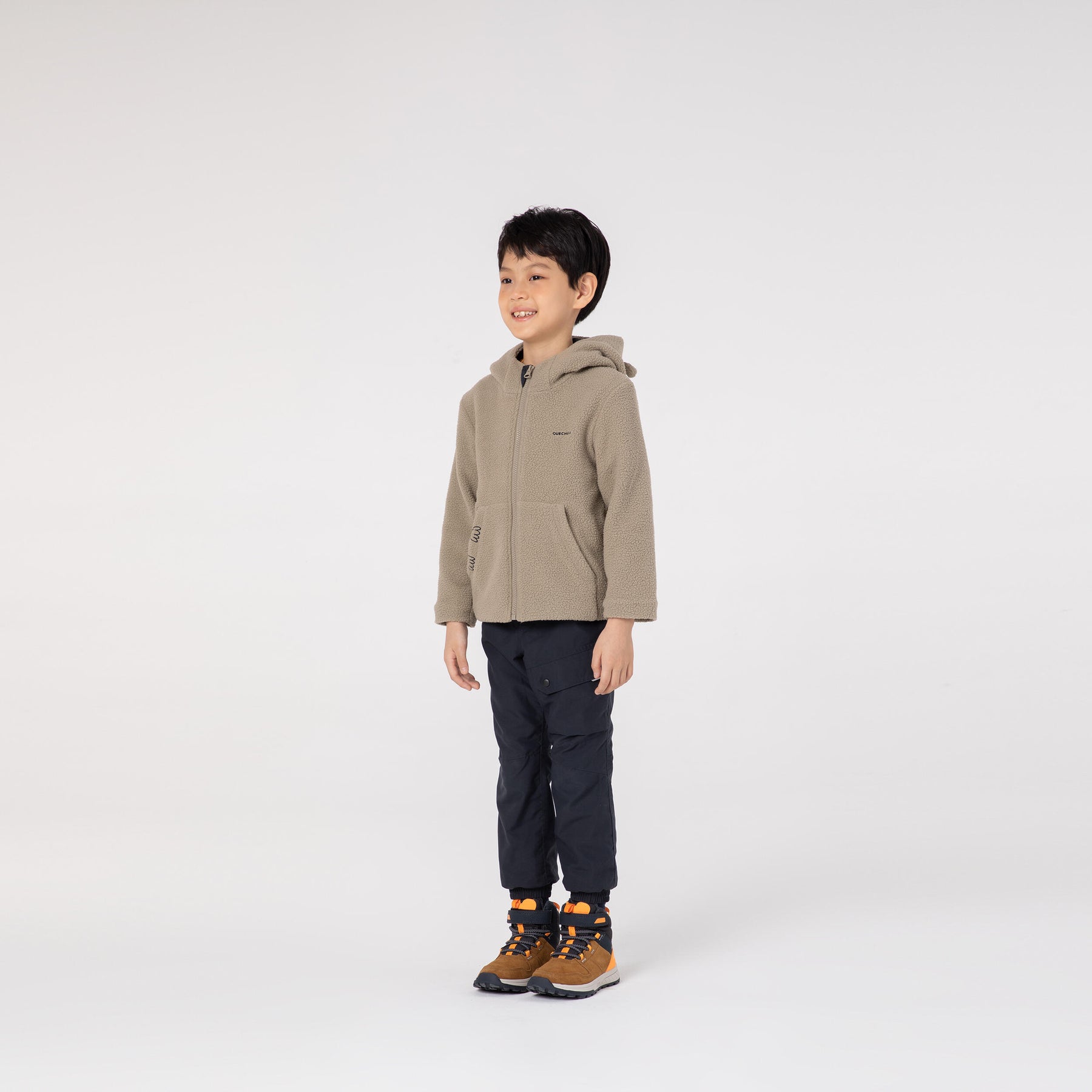 QUECHUA (ケシュア) 登山・ハイキング キッズ (2~6歳) フリースジャケット MH500