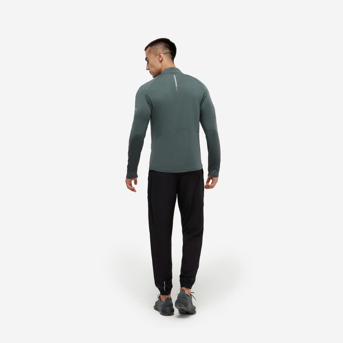 KIPRUN(キプラン)ランニング 長袖Tシャツ ハーフファスナー Run 500 Dry メンズ