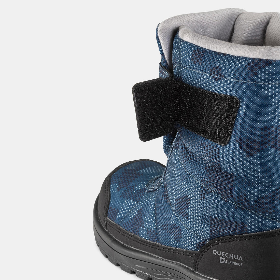 QUECHUA (ケシュア) 登山・スノーハイキング キッズ ブーツ ウォーム 防水 面ファスナー SH100 サイズ5.5~7