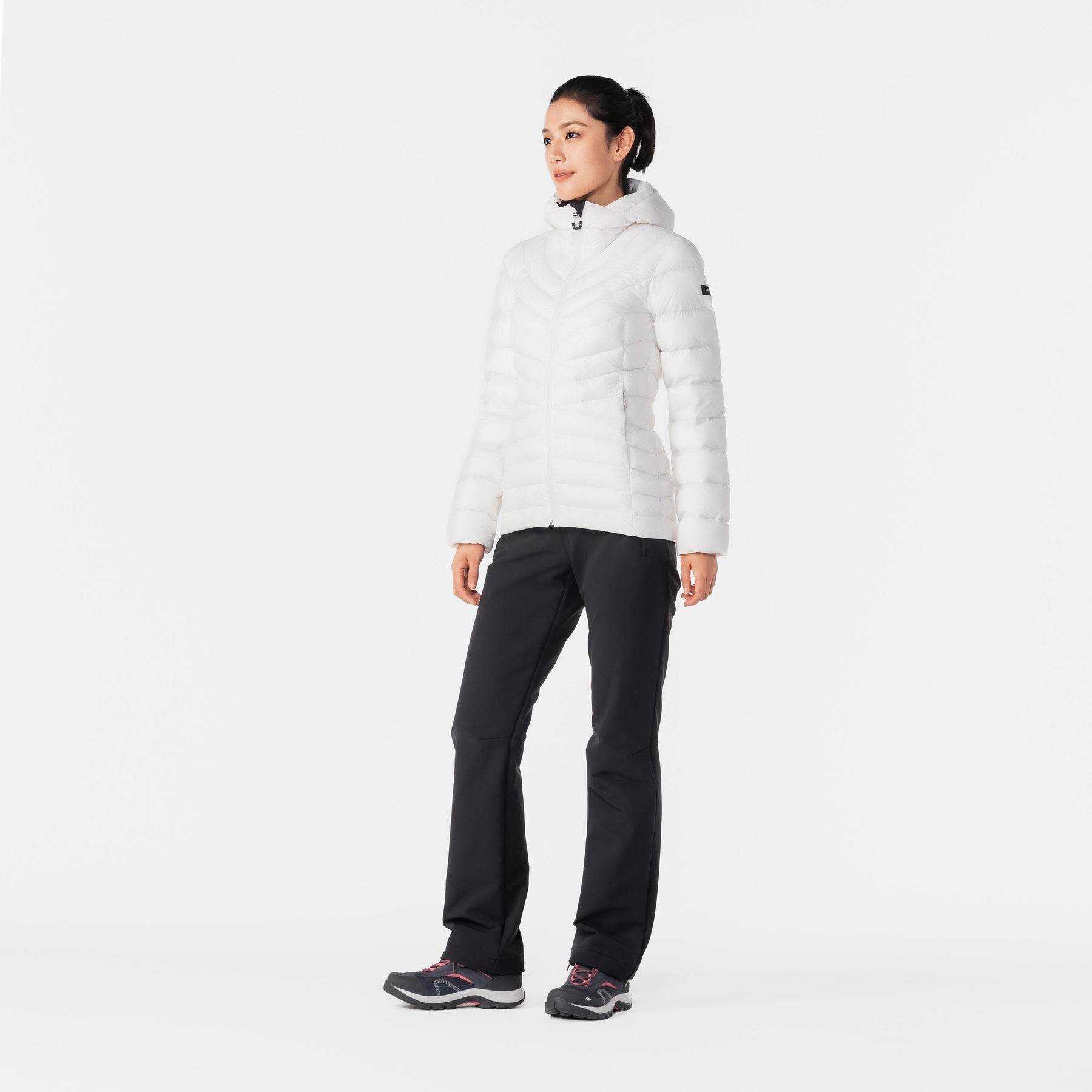 FORCLAZ (フォルクラ) 登山・トレッキング レディース ダウンジャケット フード付き -10°C MT500
