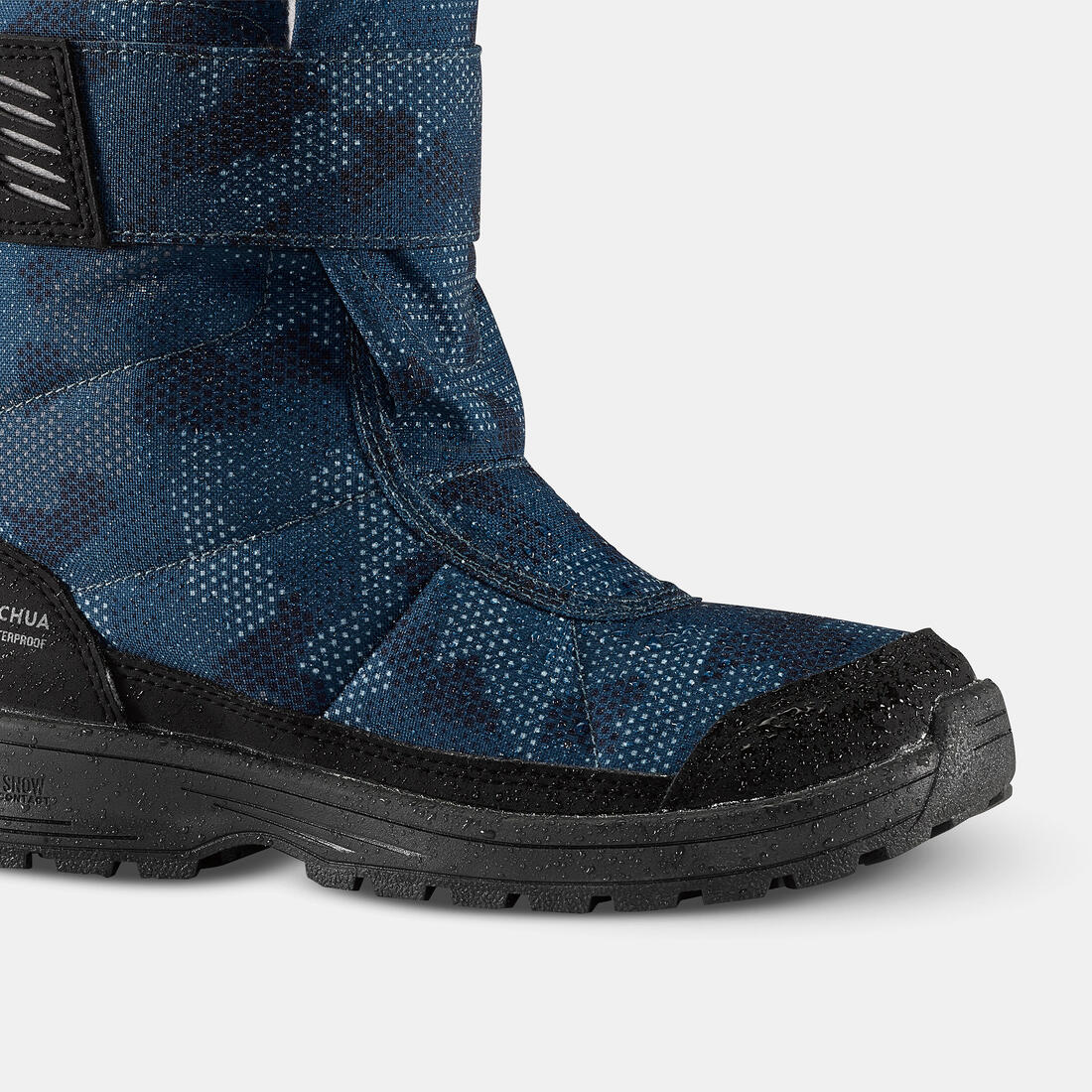 QUECHUA (ケシュア) 登山・スノーハイキング キッズ ブーツ ウォーム 防水 面ファスナー SH100 サイズ5.5~7