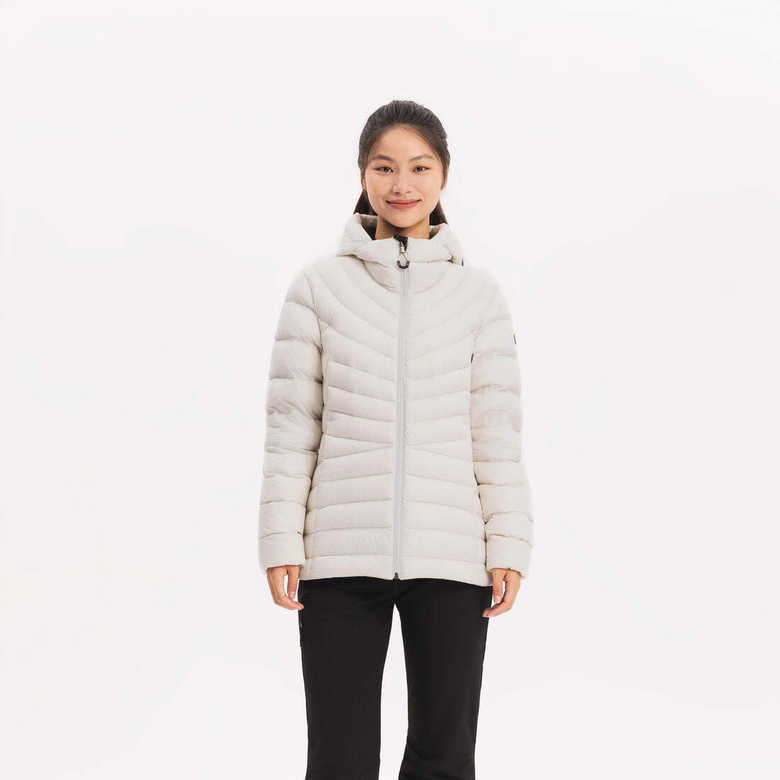 FORCLAZ (フォルクラ) 登山・トレッキング レディース ダウンジャケット フード付き -10°C MT500