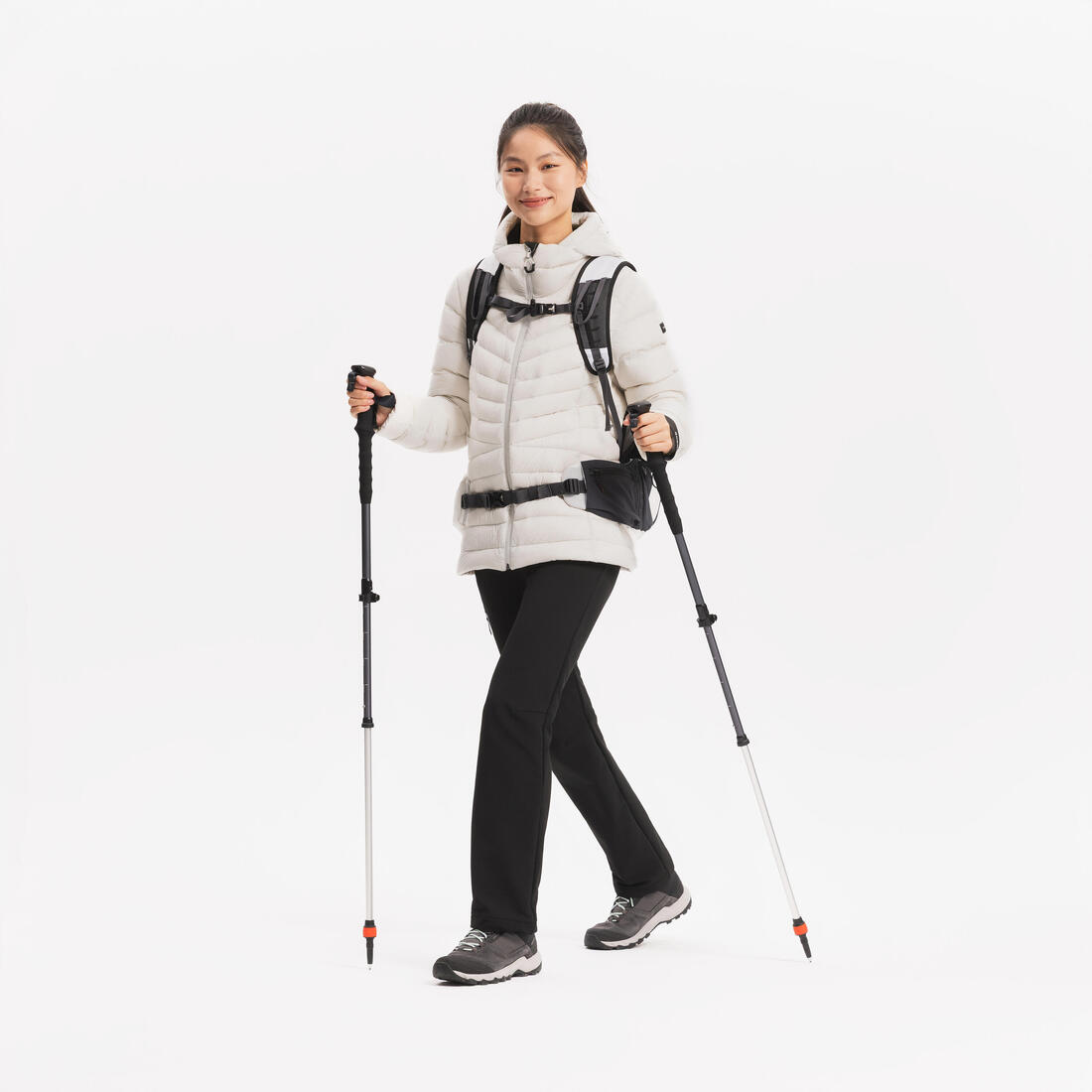 FORCLAZ (フォルクラ) 登山・トレッキング レディース ダウンジャケット フード付き -10°C MT500