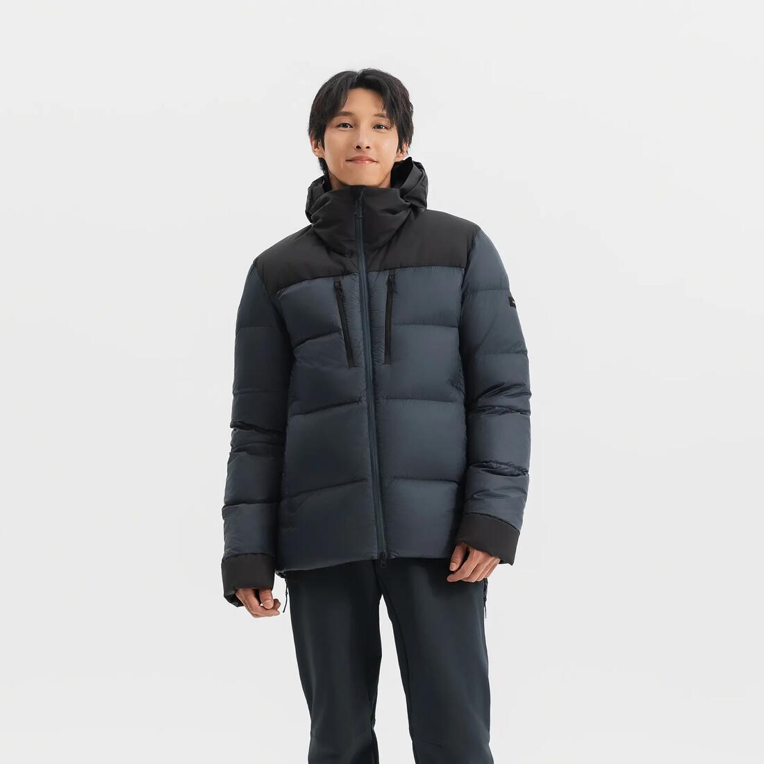 FORCLAZ (フォルクラ) 登山・トレッキング メンズ ダウンジャケット フード付き MT900