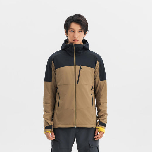 FORCLAZ (フォルクラ) 登山・トレッキング メンズ ウインドブレーカージャケット ソフトシェル ウォーム