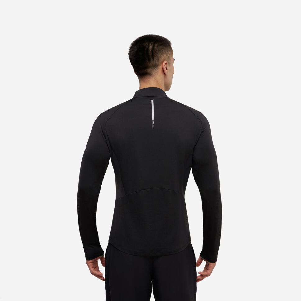 KIPRUN(キプラン)ランニング 長袖Tシャツ ハーフファスナー Run 500 Dry  メンズ