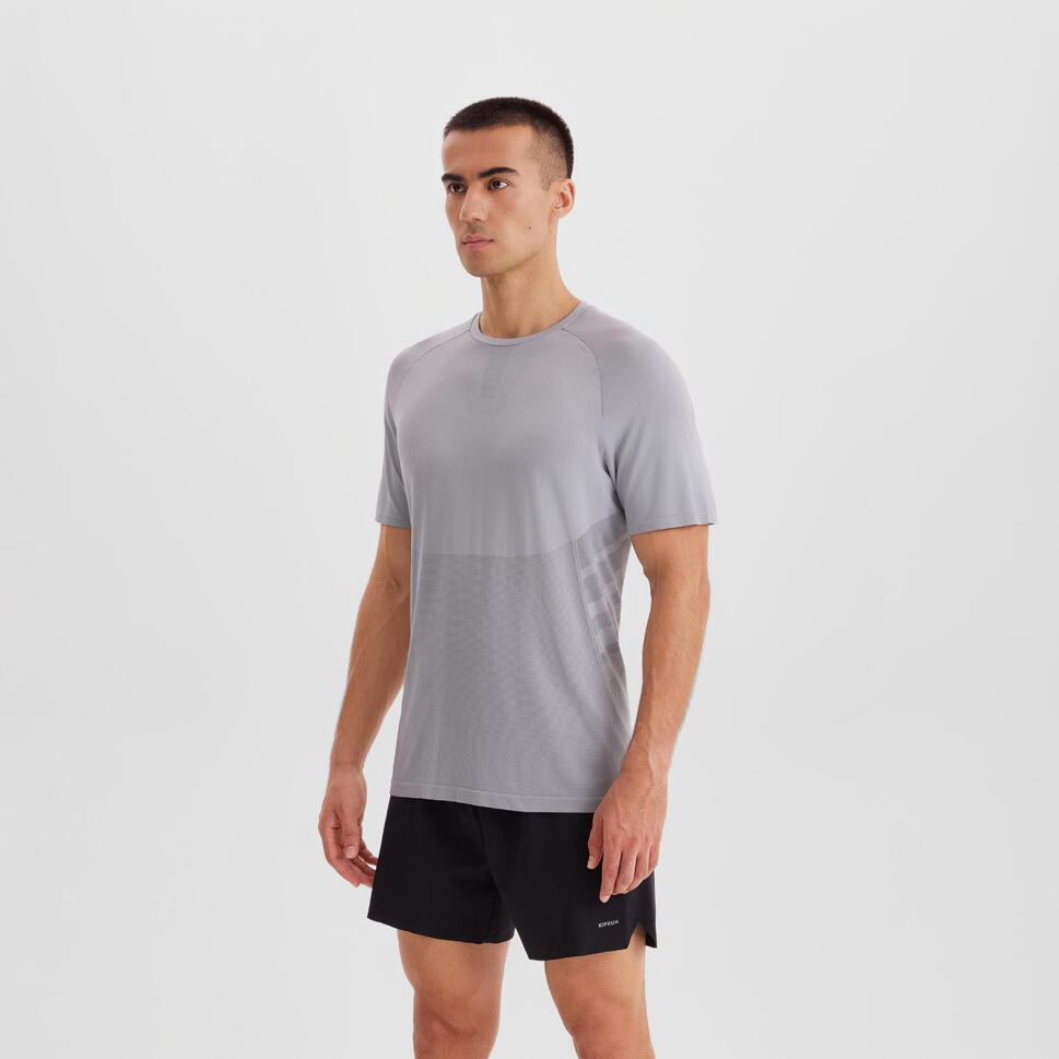 KIPRUN (キプラン) ランニング シームレス Tシャツ RUN500 メンズ
