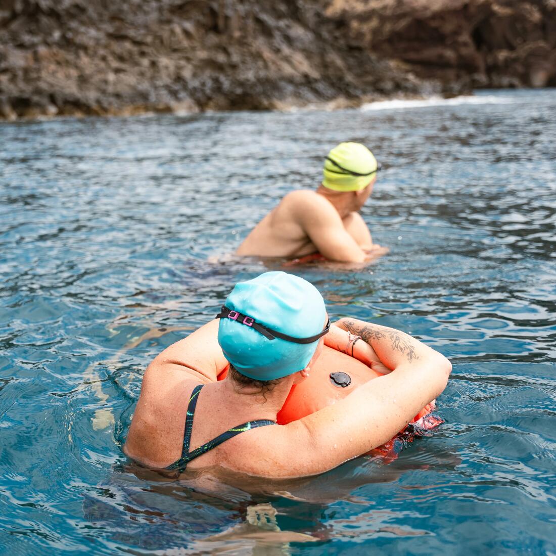 NABAIJI (ナバイジ) 水泳 オープンウォーター用スイミングブイ コンパートメント・メッシュポケット OWS500