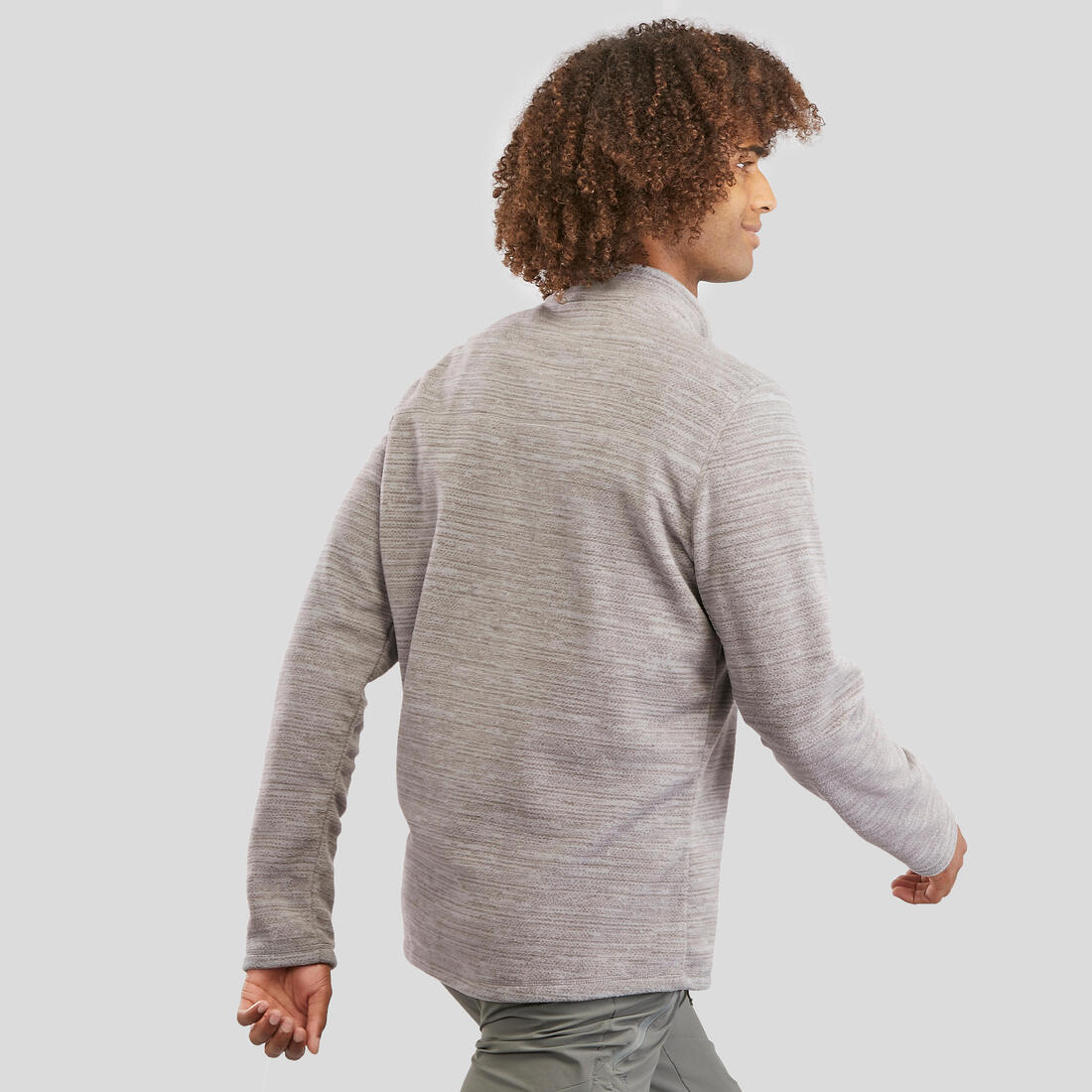 QUECHUA(ケシュア)登山・ハイキング ハーフジップ フリース MH 100 - メンズ