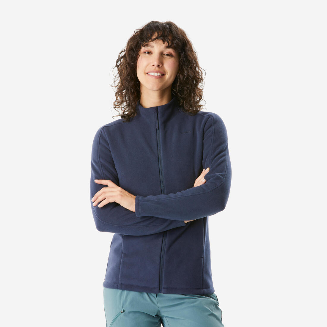 QUECHUA (ケシュア) 登山・ハイキング レディース フリースジャケット フルファスナー MH500