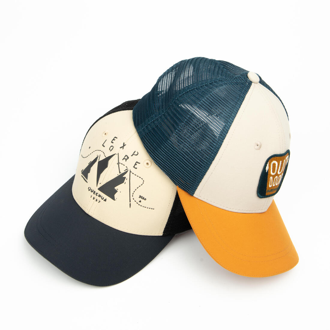 QUECHUA (ケシュア) 登山・ハイキング キッズ トラッカーキャップ MH100