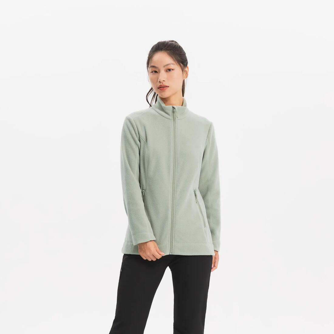 QUECHUA(ケシュア)登山・ハイキング フリース フルジップ MH 100 - レディース