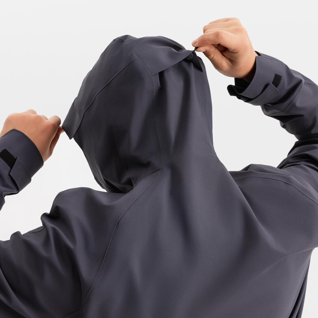 QUECHUA (ケシュア) メンズ防水ハイキングジャケット MH900 グレー