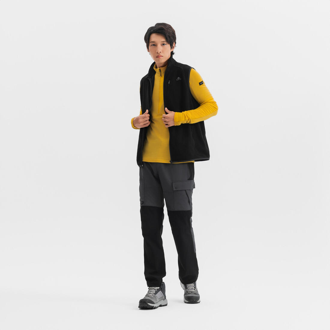 QUECHUA (ケシュア) 登山・ハイキング メンズ フリース ベスト MH100