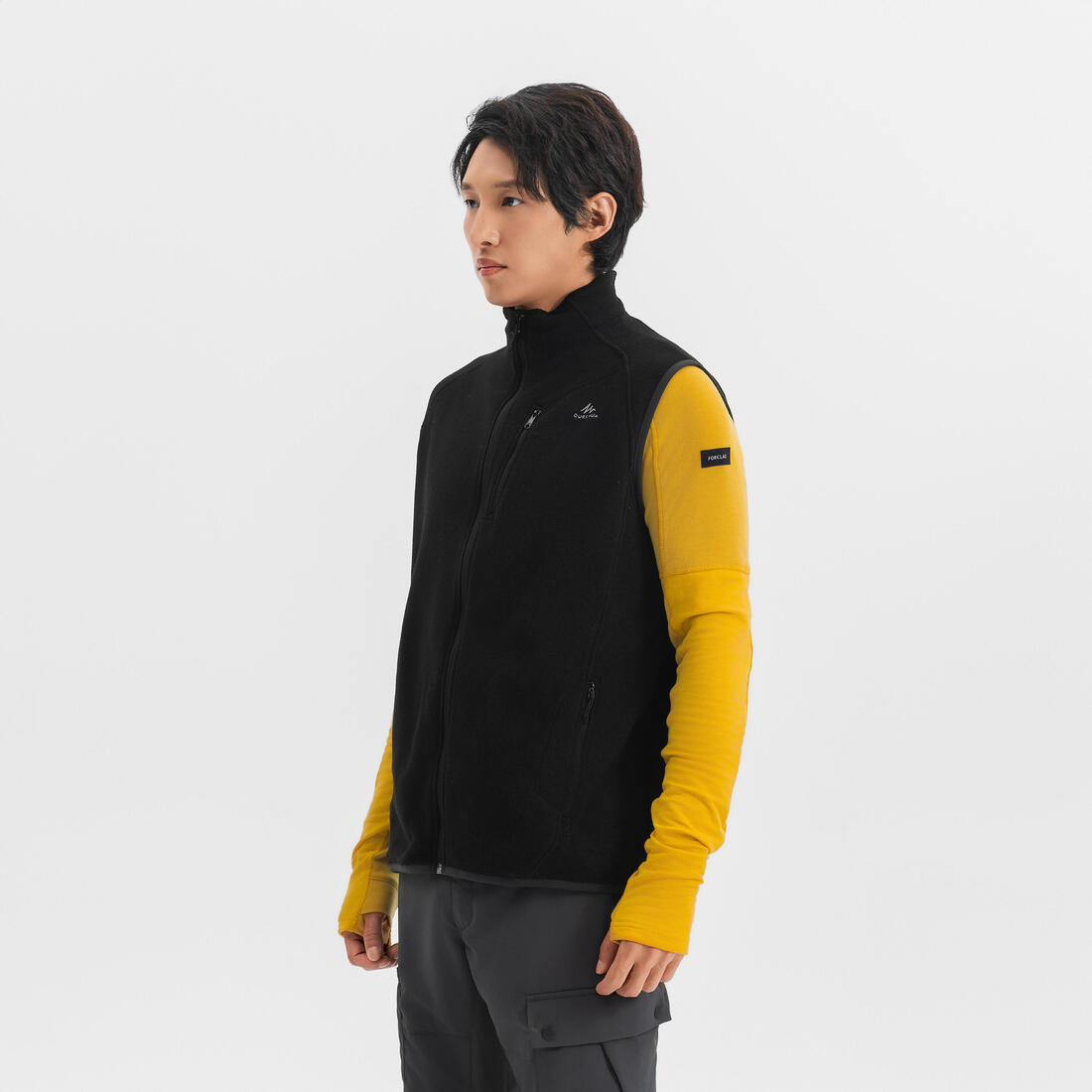 QUECHUA (ケシュア) 登山・ハイキング メンズ フリース ベスト MH100