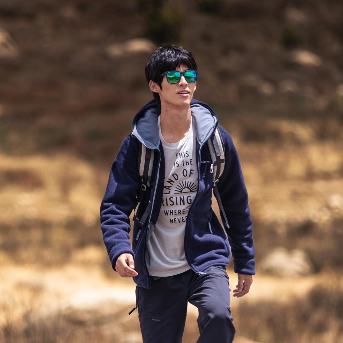 QUECHUA (ケシュア) 登山・ハイキング メンズ フリースジャケット ウォーム NH500