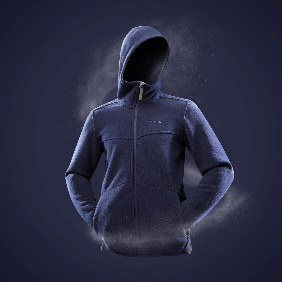 QUECHUA (ケシュア) 登山・ハイキング メンズ フリースジャケット ウォーム NH500