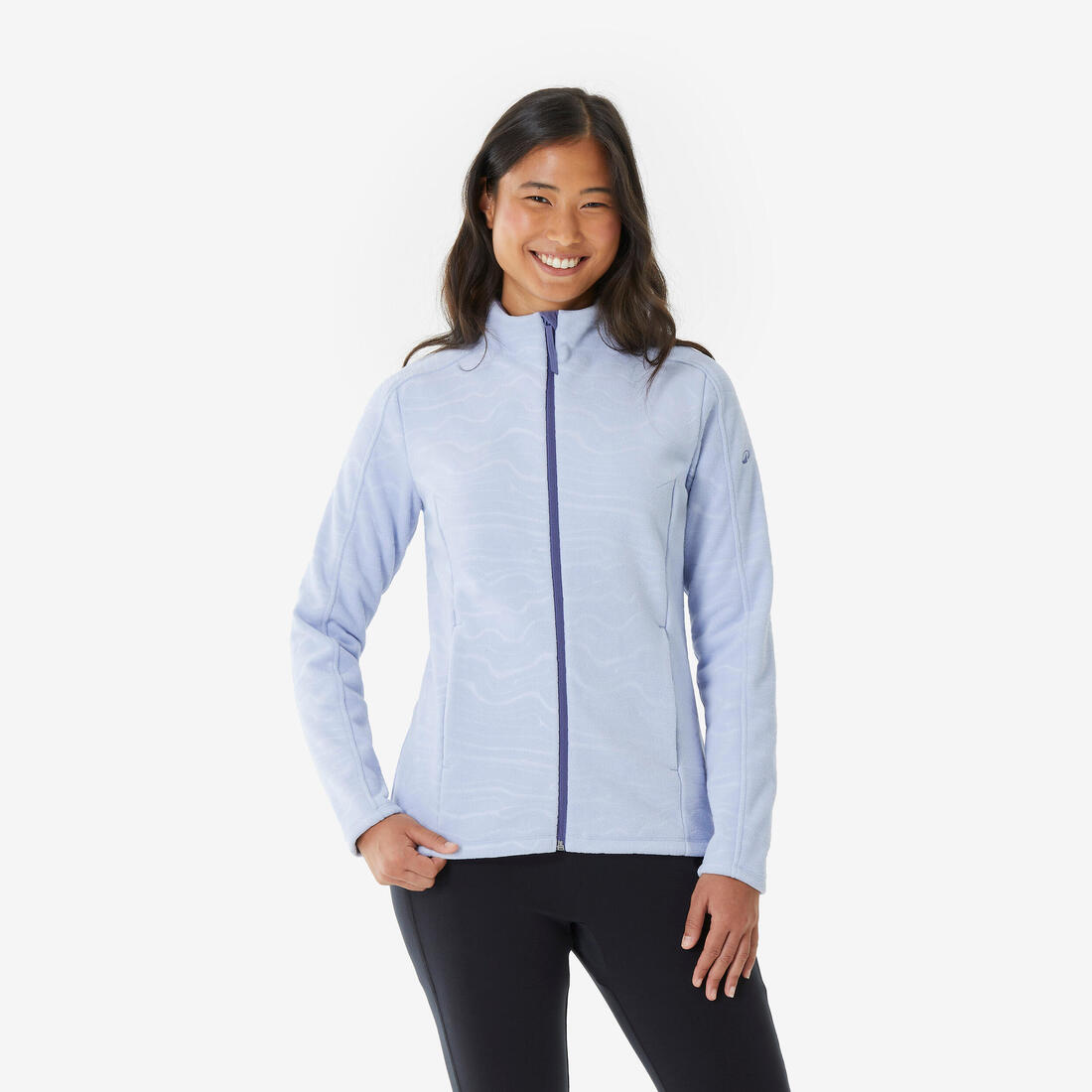 QUECHUA (ケシュア) 登山・ハイキング レディース フリースジャケット フルファスナー MH500