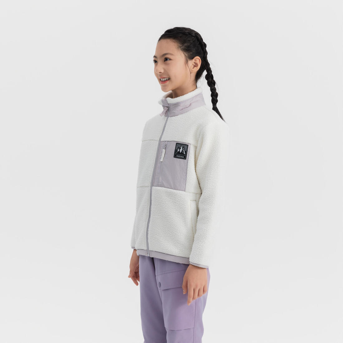 QUECHUA (ケシュア) 登山・スノーハイキング キッズ (7~15歳) シェルパジャケット ウォーム NH500