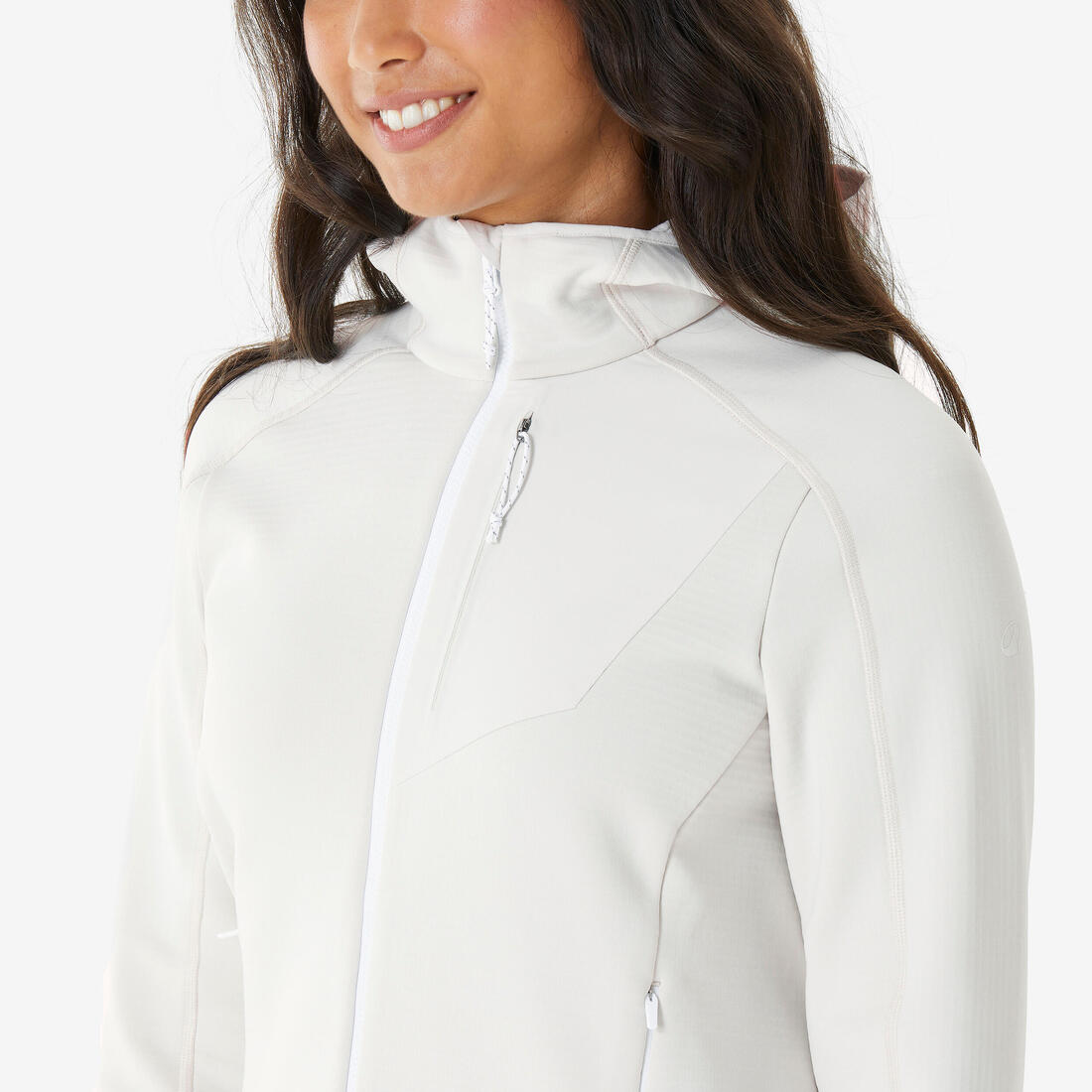 QUECHUA (ケシュア) 登山 ハイキング レディース フリース フルファスナー MH500