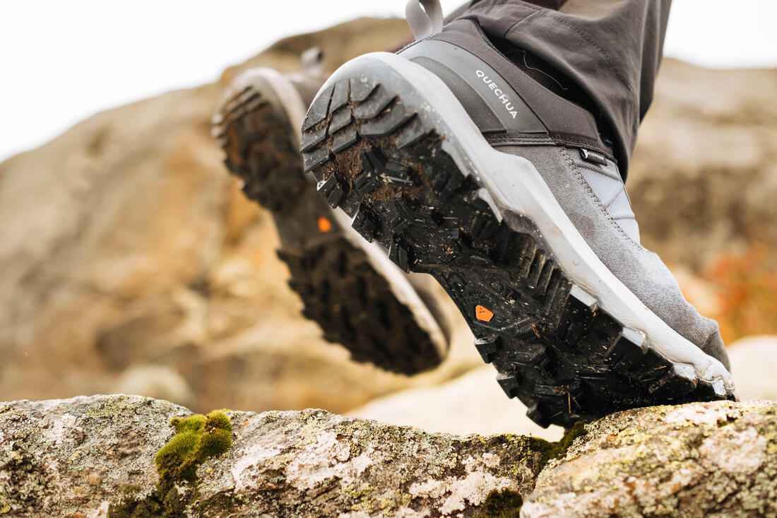 QUECHUA (ケシュア) 登山・ハイキング シューズ 防水 ローカット MH500 メンズ