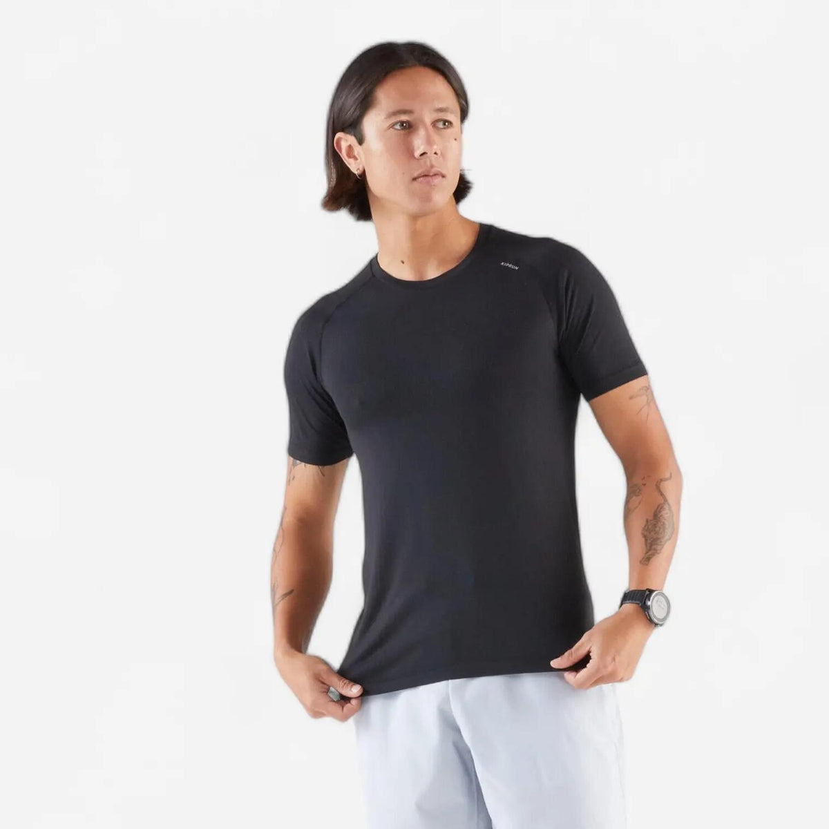 KIPRUN (キプラン) ランニング 500 COMFORT タイトフィットTシャツ