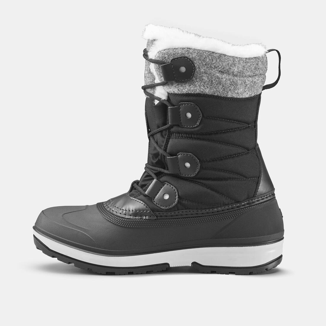 QUECHUA (ケシュア) 登山・スノーハイキング レディース スノーブーツ 防水 ウォーム ハイカット SH500